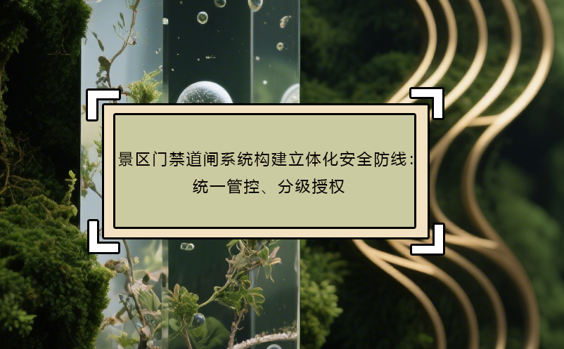 景區(qū)門禁道閘系統(tǒng)構(gòu)建立體化安全防線：統(tǒng)一管控、分級(jí)授權(quán)