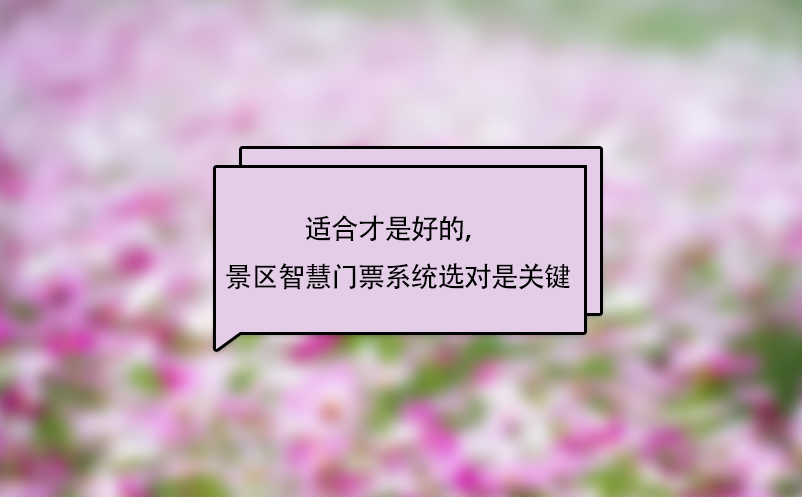 適合才是好的，景區(qū)智慧門票系統(tǒng)選對是關鍵