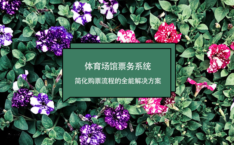 體育場(chǎng)館票務(wù)系統(tǒng)，簡(jiǎn)化購票流程的全能解決方案