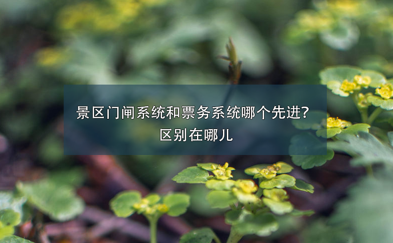 景區(qū)門閘系統(tǒng)和票務(wù)系統(tǒng)哪個先進(jìn)？區(qū)別在哪兒