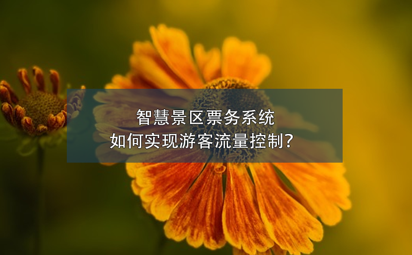 智慧景區(qū)票務(wù)系統(tǒng)如何實現(xiàn)游客流量控制？