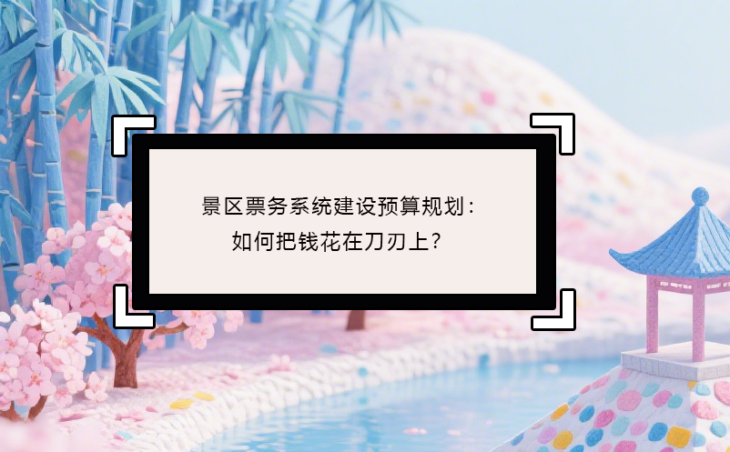 景區(qū)票務(wù)系統(tǒng)建設(shè)預(yù)算規(guī)劃：如何把錢花在刀刃上？ 