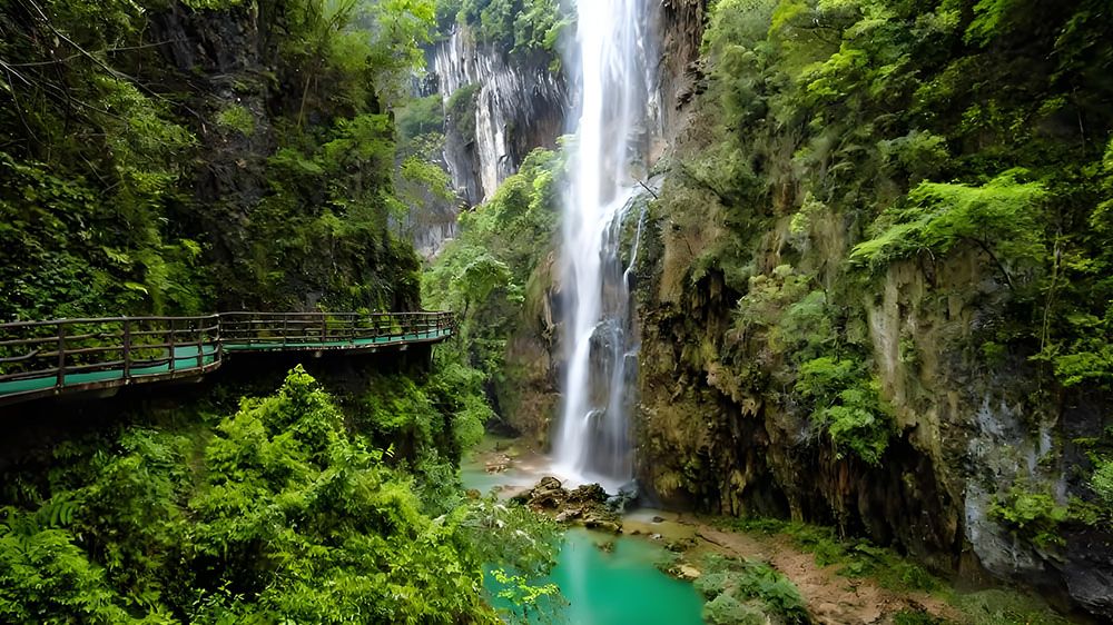 古苗河大峽谷攜手易景通票務(wù)系統(tǒng)，共筑智慧旅游新篇章