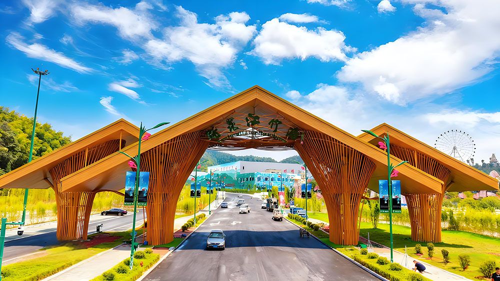 桃花江竹海景區(qū)再次進(jìn)行提質(zhì)，改善景區(qū)售檢票流程